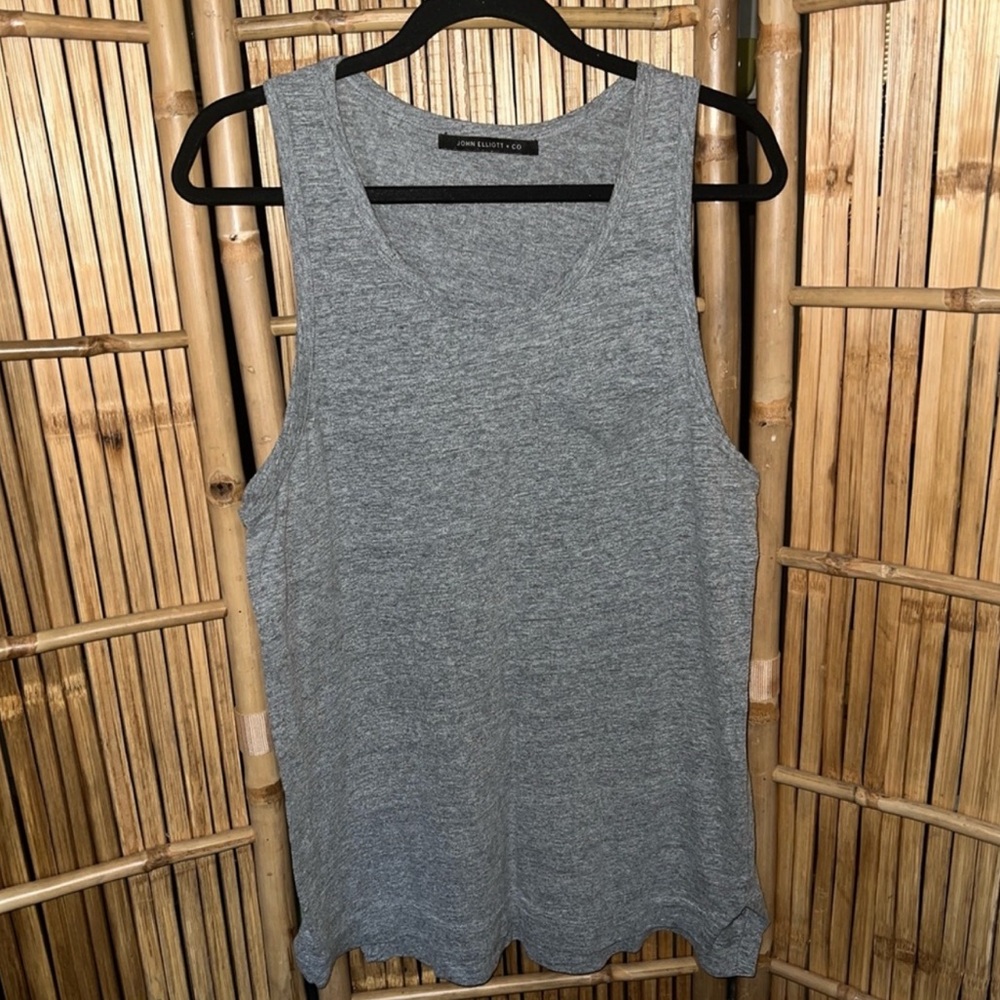 John Elliott Mercer Tank Top Grey Size 3 EUC‎